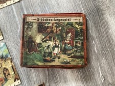 Sehr altes Stäbchen Legespiel