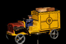 antikes Miniatur Kaiser Post