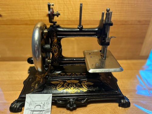 Antike gusseiserne miniatur - antike,