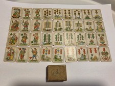 Antike Miniatur Karten