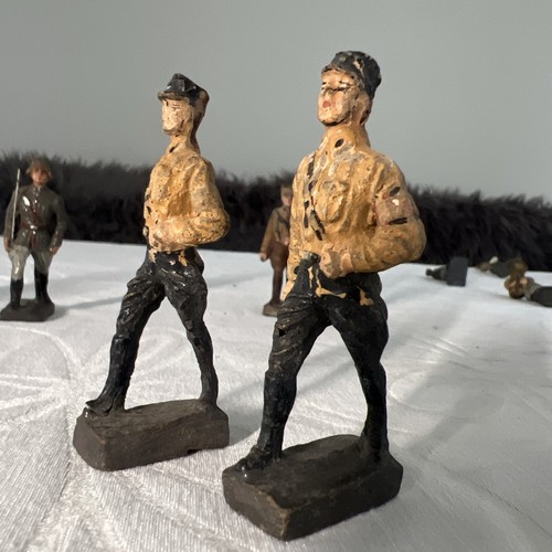 Antik massefiguren militär - antik,