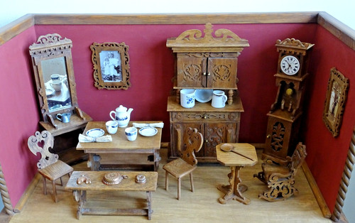 Puppenhaus alte wohn u - puppenhaus:,
