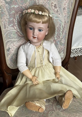 Antike porzellankopfpuppe - antike,