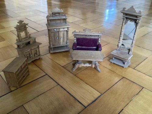 Antike puppenstube haus - antike,