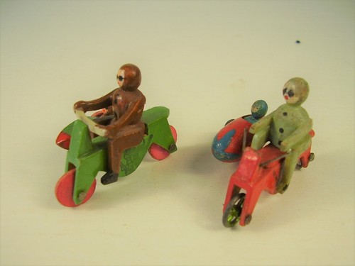 Antike miniatur motorräder - antike,