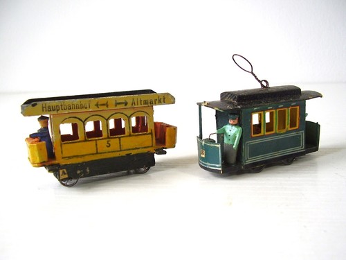 Antike miniatur straßenbahn - 2,