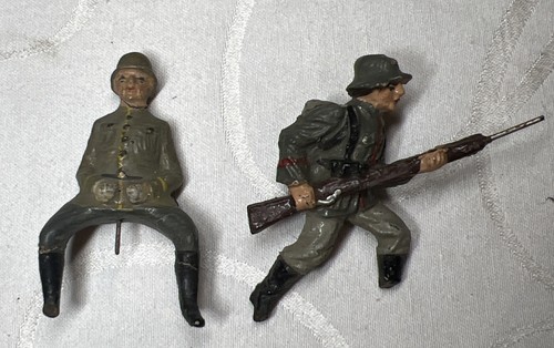 Antik massefiguren militär - antik,
