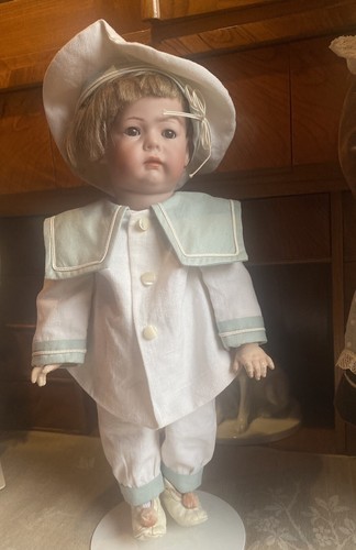 Antike porzellankopfpuppe - antike,