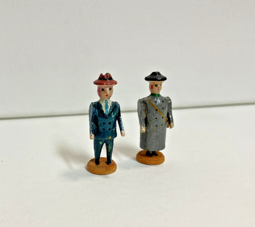 Altes nasenmännel mit frau - altes,