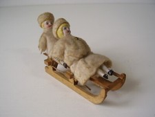 Antike seltene Schnee Kinder