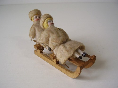 Antike seltene schnee kinder - seltene,