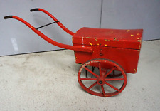 Antik Spielzeug Schubkarre