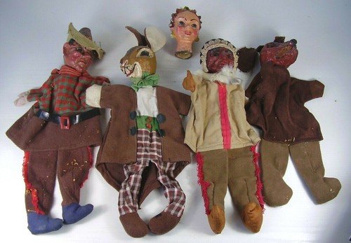 Antike seltene handpuppen - antike,
