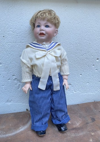 Antike porzellankopfpuppe - antike,