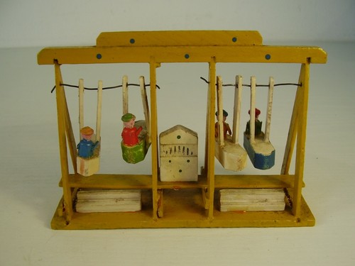 Antike miniatur jahrmarkt - antike,
