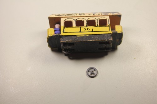 Antike miniatur tram - miniatur,